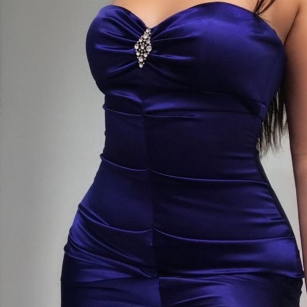 Camille La Vie Blue Mermaid Dress